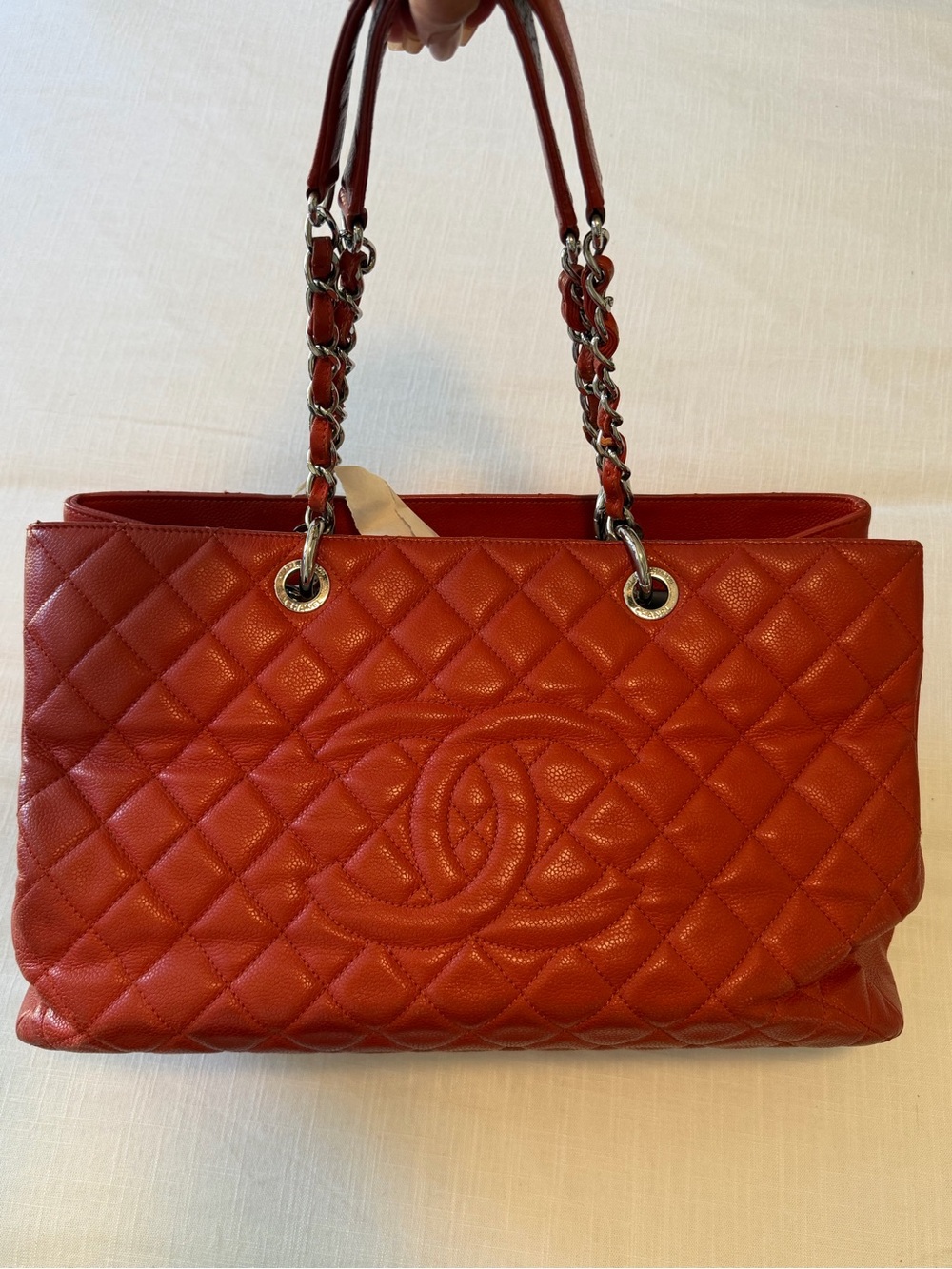 CHANEL Caviar Grand Shopping Tote